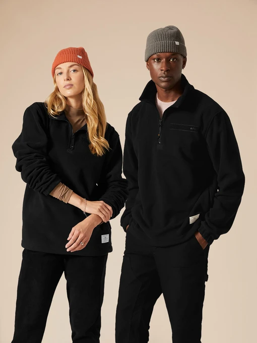 Худі та світшоти Alpha Industries QUARTER ZIP FLEECE модель UJQ51500C1_001 Фото