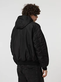 Куртки и дубленки Alpha Industries MA-1 HOODED LOGO OXFORD FLIGHT модель MJM55511C1_001 Фото