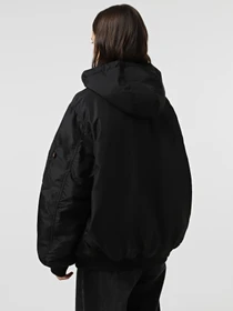 Куртки и дубленки Alpha Industries MA-1 HOODED LOGO OXFORD FLIGHT модель MJM55511C1_001 Фото