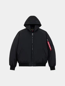 Куртки и дубленки Alpha Industries MA-1 HOODED LOGO OXFORD FLIGHT модель MJM55511C1_001 Фото