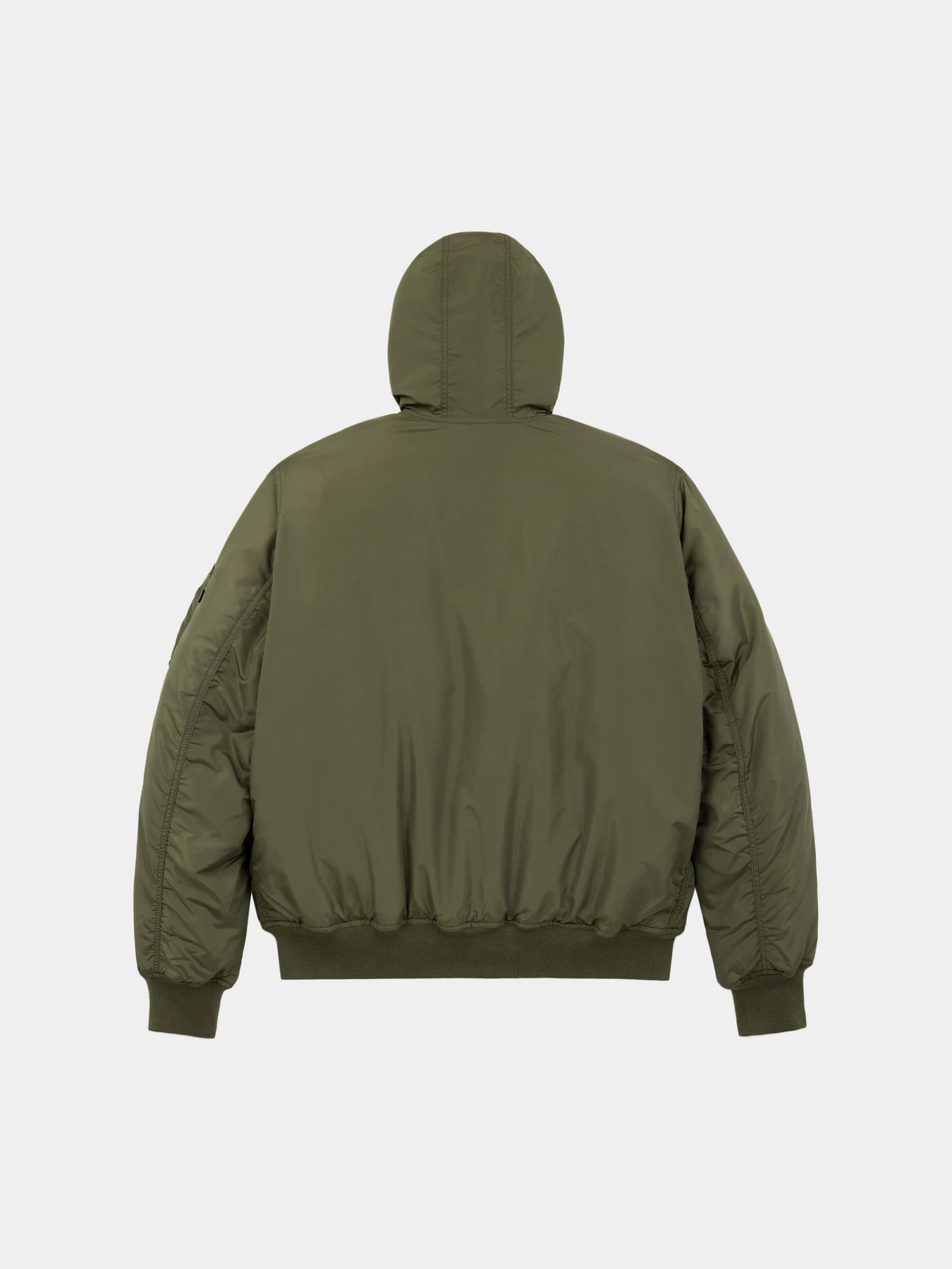 Куртки та дублянки Alpha Industries MA-1 HOODED LOGO OXFORD FLIGHT модель MJM55511C1_359 Куртки та дублянки Alpha Industries MA-1 HOODED LOGO OXFORD FLIGHT модель MJM55511C1_359 Фото