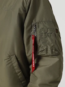 Куртки та дублянки Alpha Industries MA-1 HOODED LOGO OXFORD FLIGHT модель MJM55511C1_359 Фото