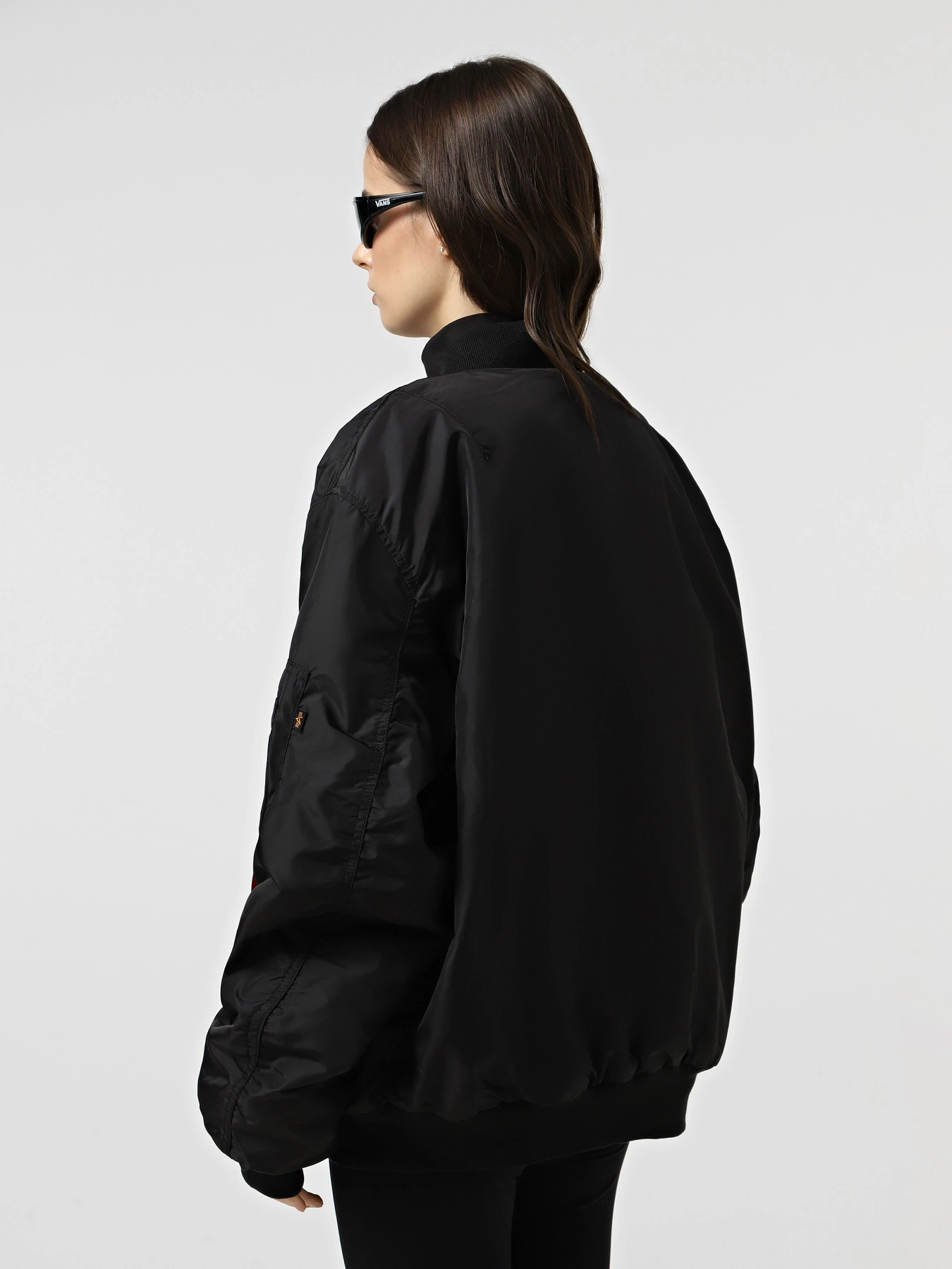 Куртки и дубленки Alpha Industries MA-1 LOGO OXFORD FLIGHT JACKET модель MJM55513C1_001 Фото