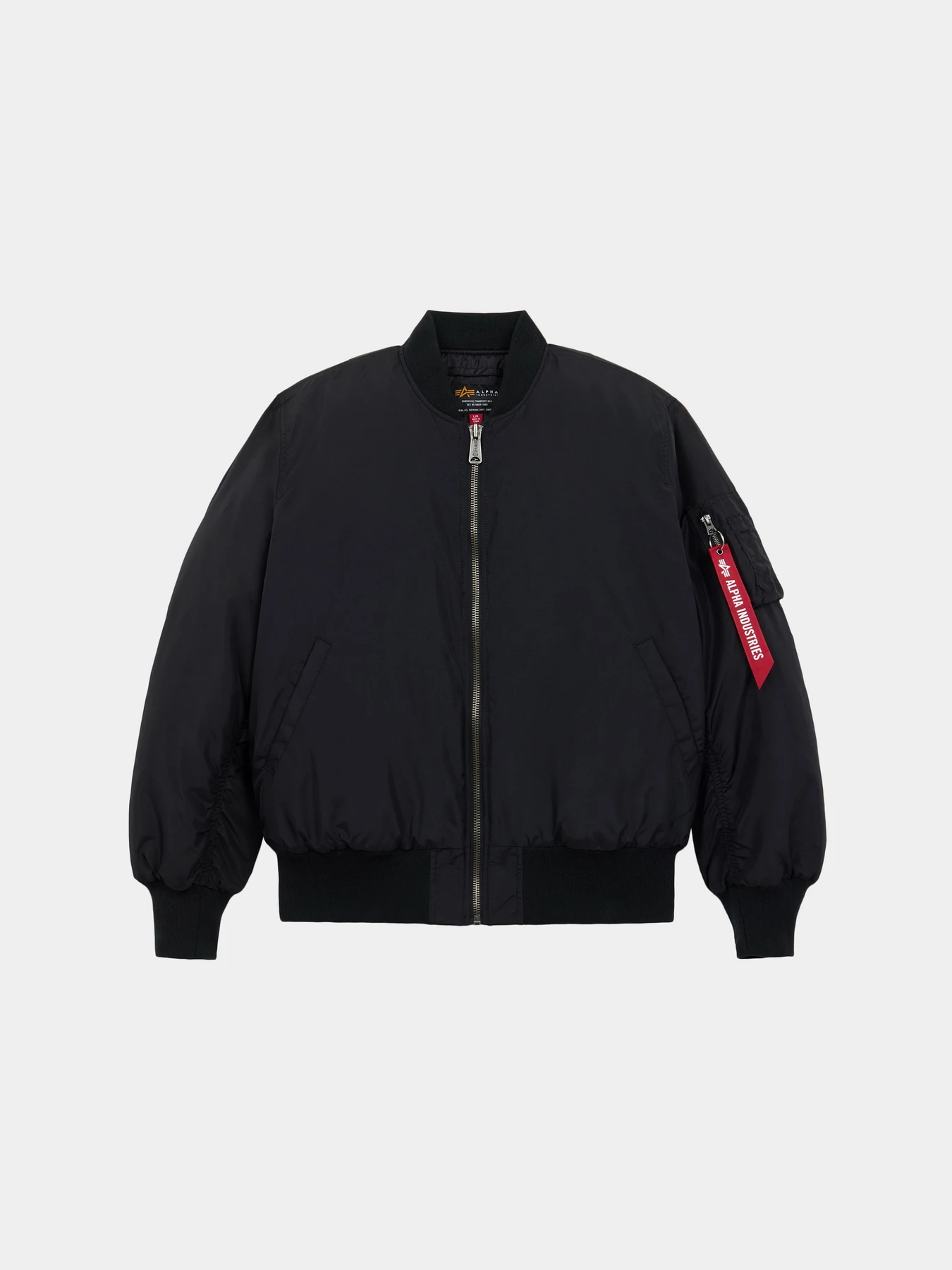 Куртки и дубленки Alpha Industries MA-1 LOGO OXFORD FLIGHT JACKET модель MJM55513C1_001 Фото