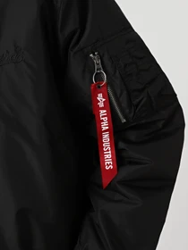 Куртки и дубленки Alpha Industries MA-1 LOGO OXFORD FLIGHT JACKET модель MJM55513C1_001 Фото