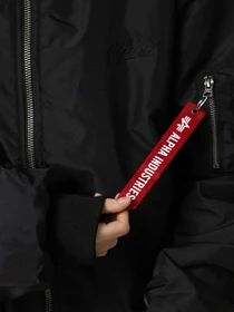 Куртки и дубленки Alpha Industries MA-1 LOGO OXFORD FLIGHT JACKET модель MJM55513C1_001 Фото