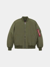 Куртки и дубленки Alpha Industries MA-1 LOGO OXFORD FLIGHT JACKET модель MJM55513C1_359 Фото