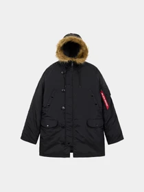 Куртки и дубленки Alpha Industries N-3B LOGO OXFORD PARKA модель MJN55506C1_001 Фото