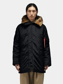 Куртки и дубленки Alpha Industries N-3B LOGO OXFORD PARKA модель MJN55506C1_001 Фото