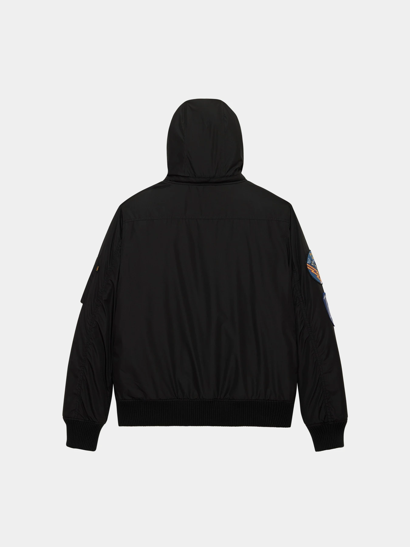 Куртки та дублянки Alpha Industries PATCHED HOODED RIB FLIGHT JACK модель MJP55502C1_001 Фото