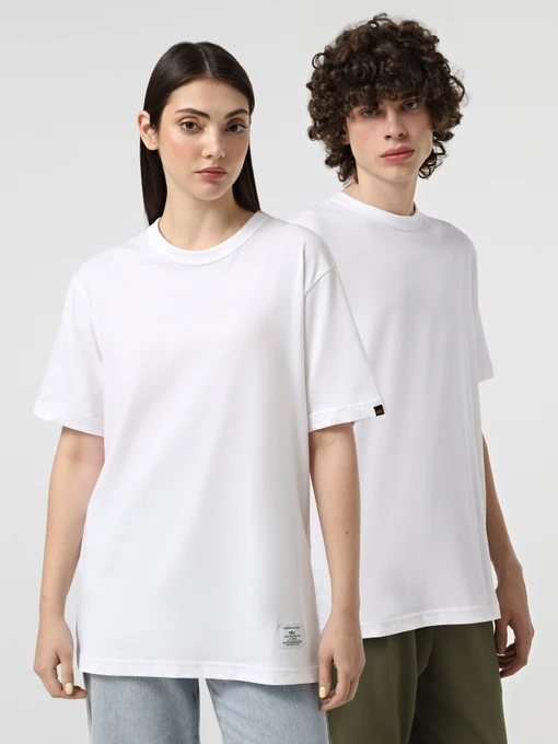 Футболки і поло Alpha Industries SS REGULAR TEE модель UTS55501C1_100 Фото