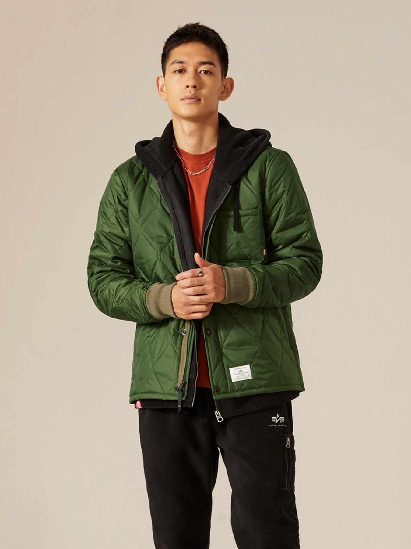 Куртки та дублянки Alpha Industries QUILTED UTILITY модель UJQ51501C1_301 Куртки та дублянки Alpha Industries QUILTED UTILITY модель UJQ51501C1_301 Фото
