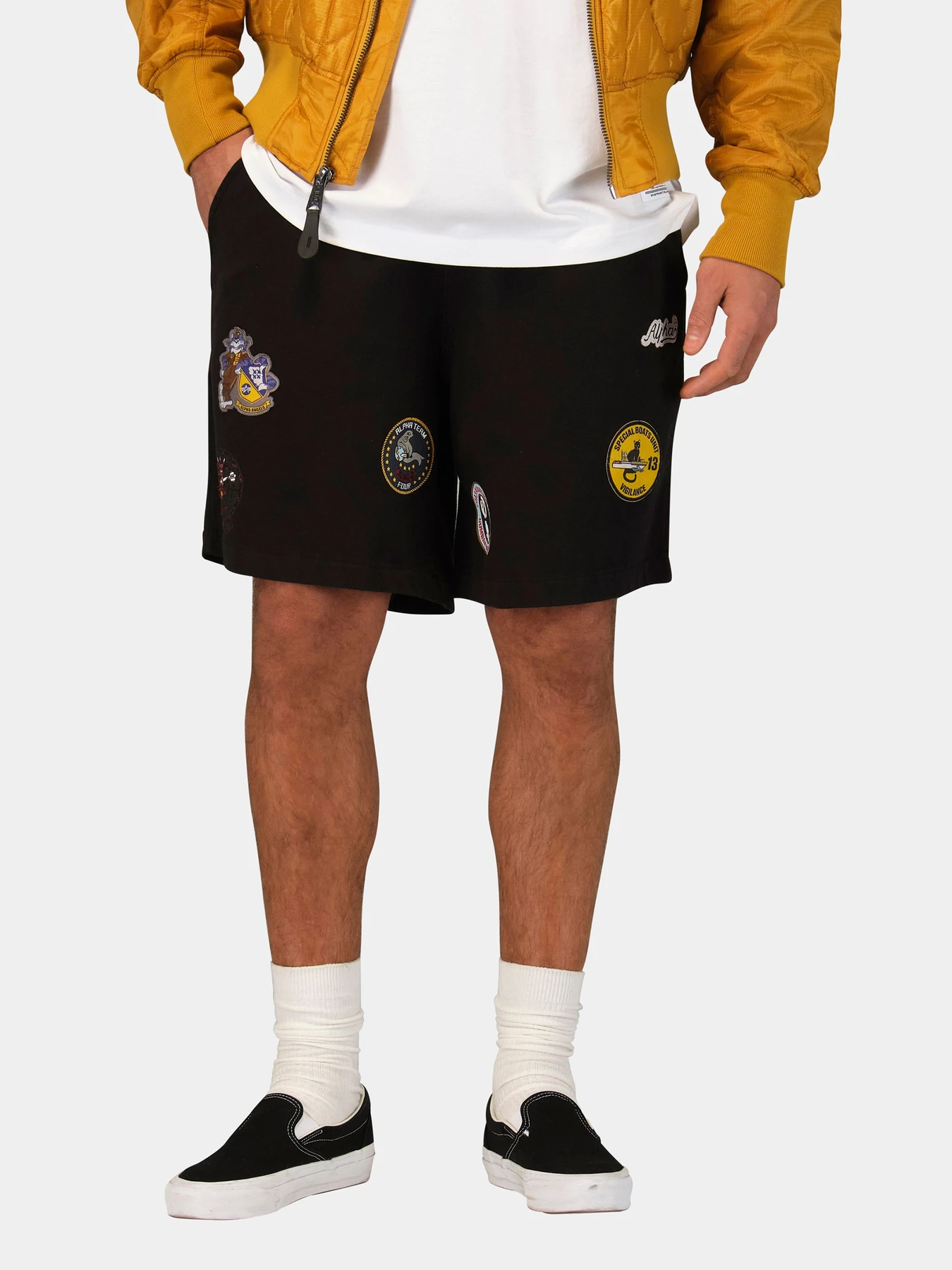 Шорти Alpha Industries PATCHED JERSEY SHORT модель MBP56000C1_001 Шорти Alpha Industries PATCHED JERSEY SHORT модель MBP56000C1_001 Фото