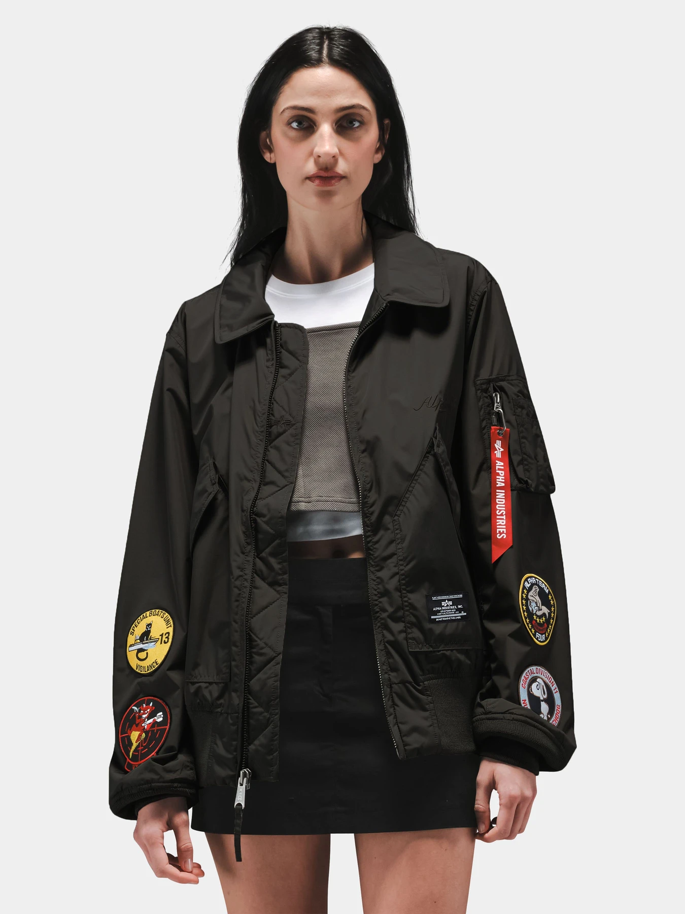 Куртки и дубленки Alpha Industries CWU 36/P RELAXED PATCHED FLIGH модель UJC56001C1_001 Куртки и дубленки Alpha Industries CWU 36/P RELAXED PATCHED FLIGH модель UJC56001C1_001 Фото