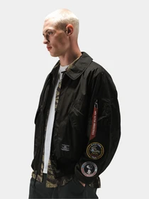 Куртки и дубленки Alpha Industries CWU 36/P RELAXED PATCHED FLIGH модель UJC56001C1_001 Фото