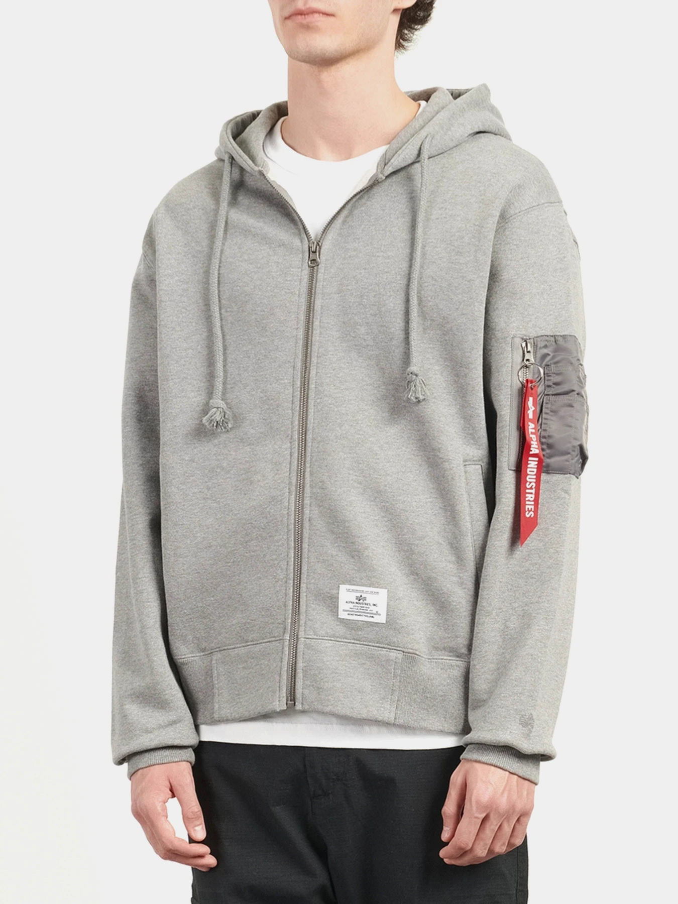Худи и свитшоты Alpha Industries UTILITY POCKET FULL ZIP UP модель USU55500C1_063 Худи и свитшоты Alpha Industries UTILITY POCKET FULL ZIP UP модель USU55500C1_063 Фото