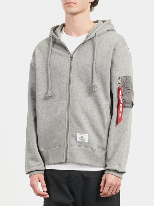 Худи и свитшоты Alpha Industries UTILITY POCKET FULL ZIP UP модель USU55500C1_063 Фото