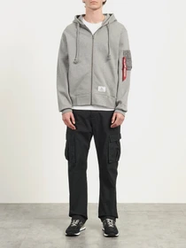 Худи и свитшоты Alpha Industries UTILITY POCKET FULL ZIP UP модель USU55500C1_063 Фото