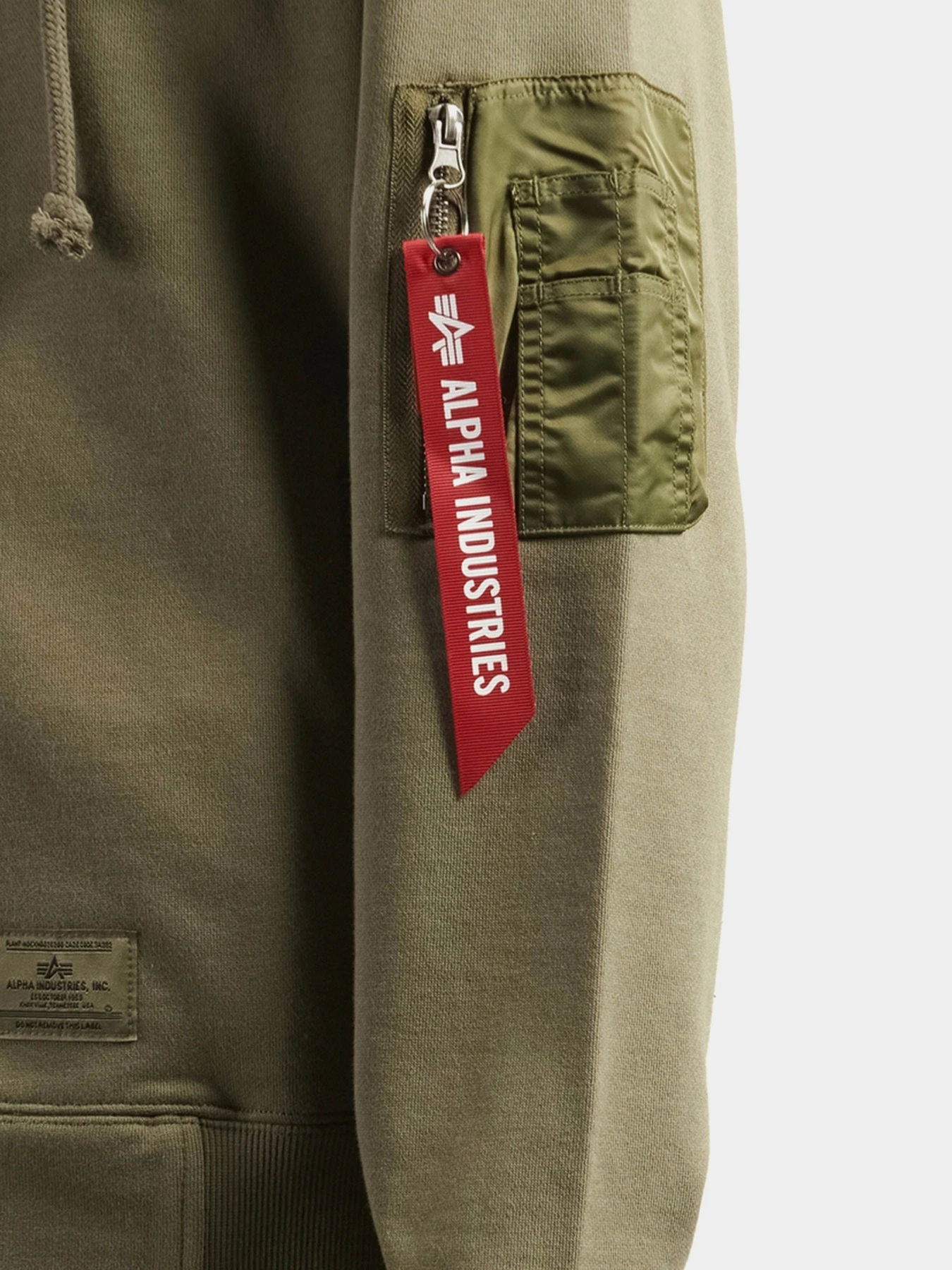 Худі та світшоти Alpha Industries UTILITY POCKET FULL ZIP UP модель USU55500C1_359 Фото