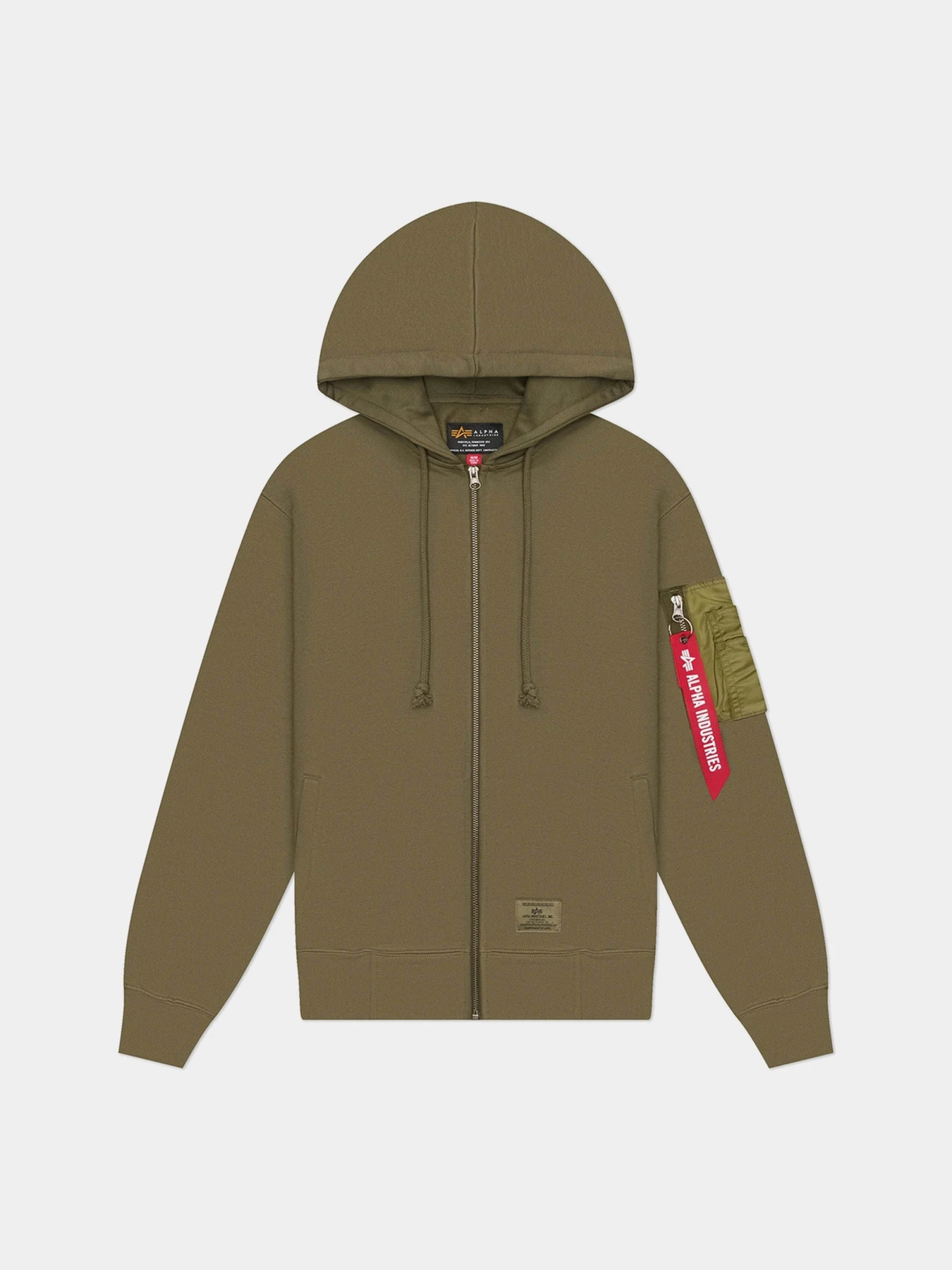 Худі та світшоти Alpha Industries UTILITY POCKET FULL ZIP UP модель USU55500C1_359 Фото