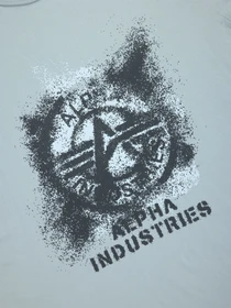 Футболки і поло Alpha Industries RELAXED FADED PRINT TEE модель UTO56011PK_484 Фото
