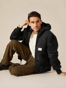 Куртки и дубленки Alpha Industries HOODED SHERPA UTILITY модель MJH51500C1_942 Фото