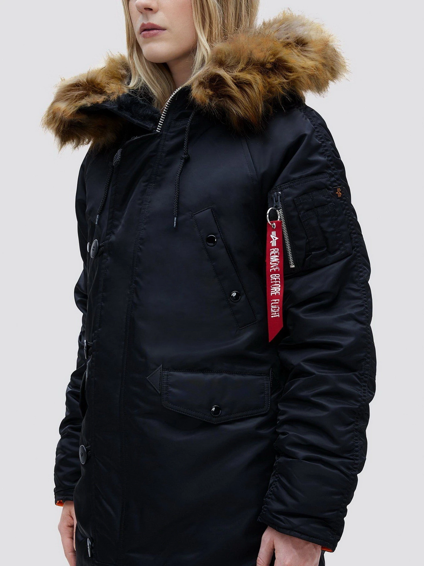 Куртки и дубленки Alpha Industries N-3B W Parka модель WJN44502C1_001 Куртки и дубленки Alpha Industries N-3B W Parka модель WJN44502C1_001 Фото