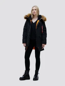 Куртки и дубленки Alpha Industries N-3B W Parka модель WJN44502C1_001 Фото