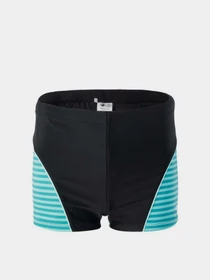 Одежда для пляжа Aquawave модель IDARO JR-BLACK/TURQUISE STRIPE Фото
