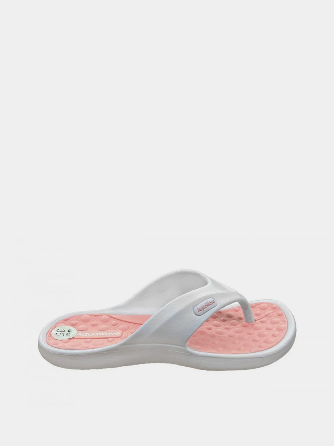 Шлёпанцы Aquawave модель ILAMA JR-WHITE/PEACH SHELL Фото