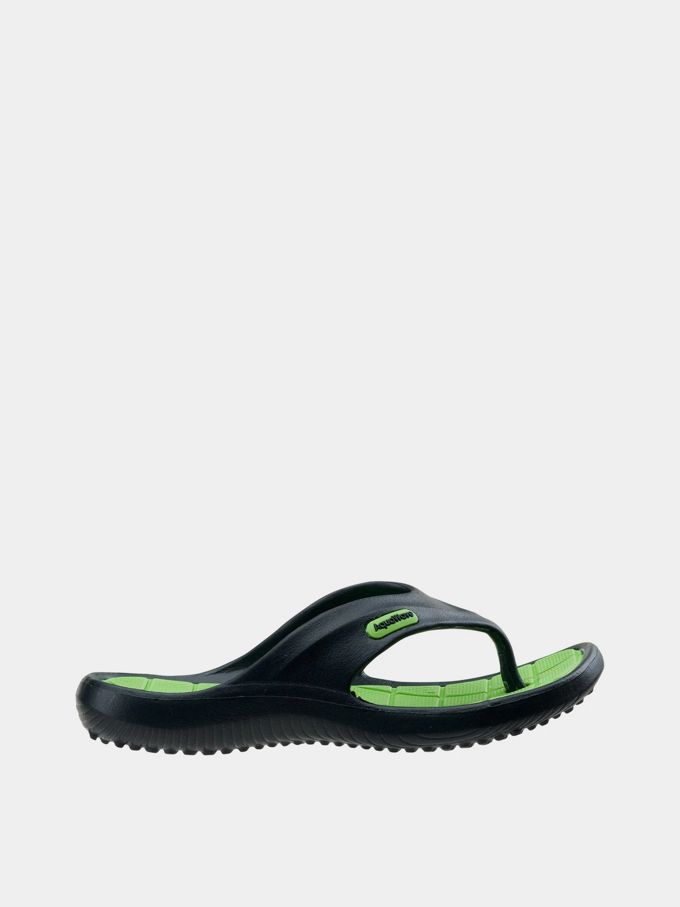 Шлёпанцы Aquawave модель ILAMOS JR-BLACK/GREEN Фото