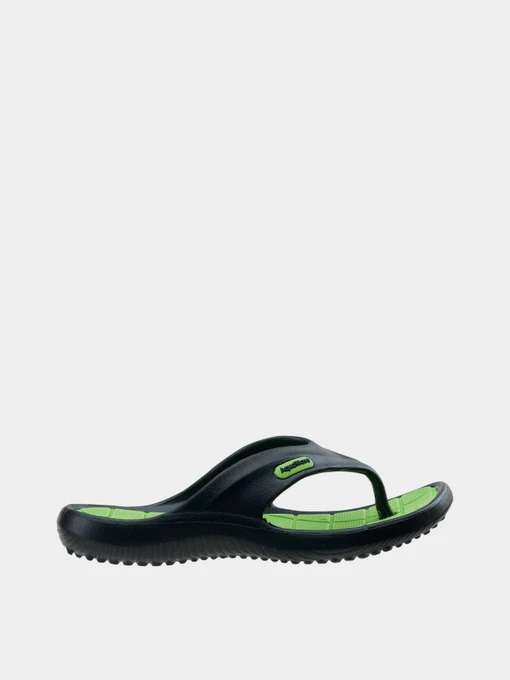 Шлёпанцы Aquawave модель ILAMOS JR-BLACK/GREEN Фото