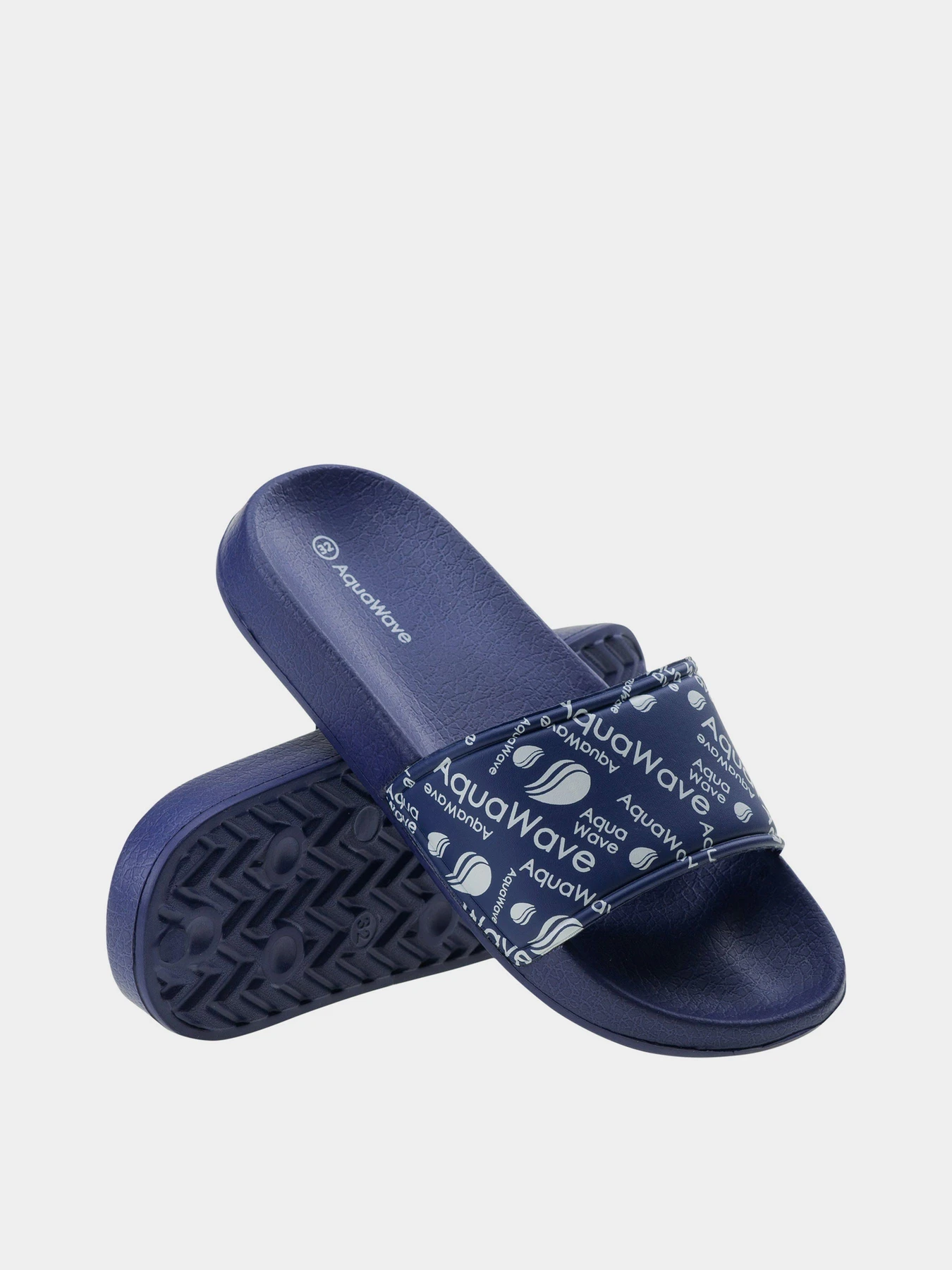 Тапки Aquawave модель MIRI JR-NAVY/WHITE Тапки Aquawave модель MIRI JR-NAVY/WHITE Фото