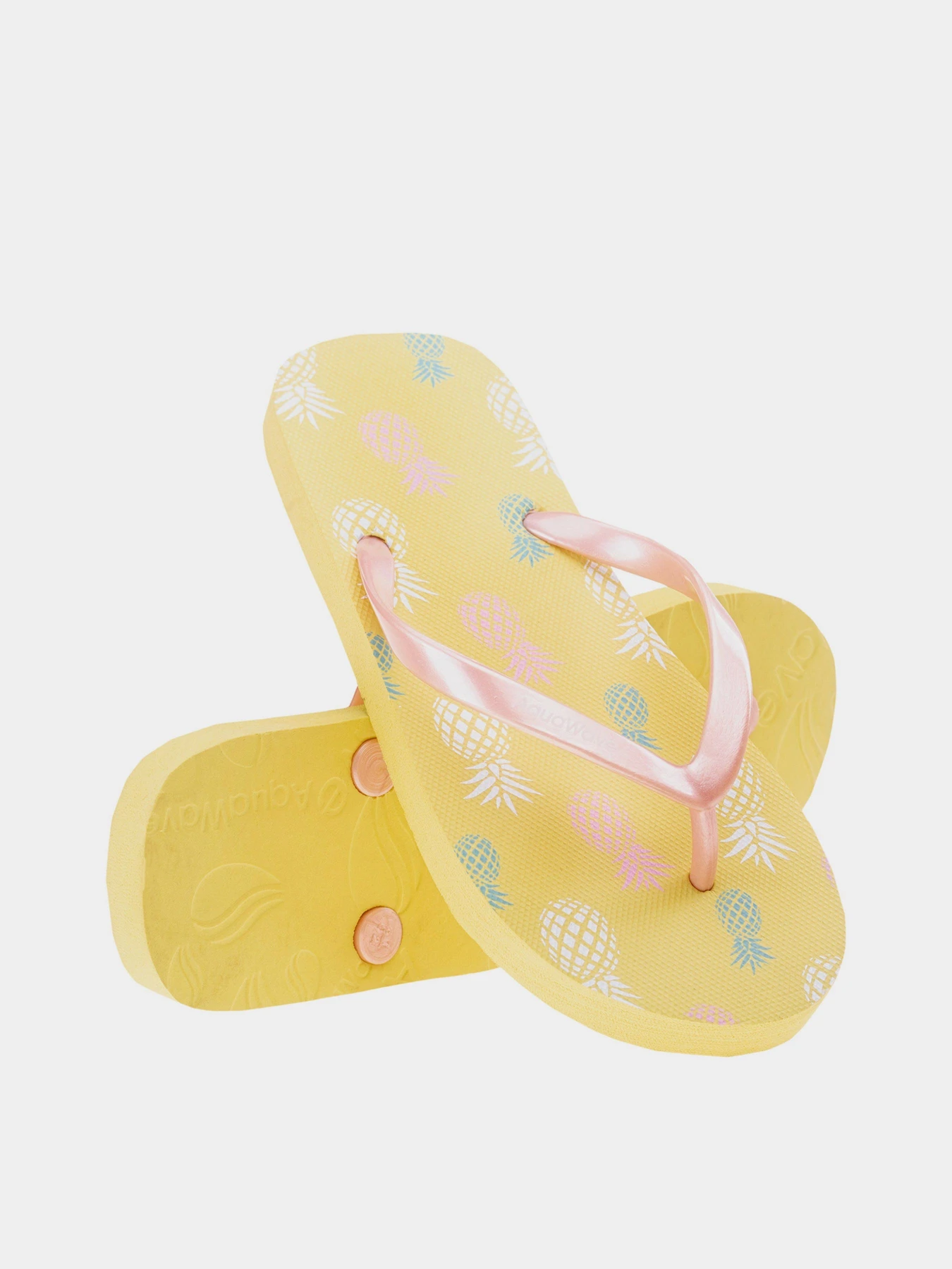 Шлёпанцы Aquawave модель PAMIRA JRG-LIMELT PINEAP PRINT Шлёпанцы Aquawave модель PAMIRA JRG-LIMELT PINEAP PRINT Фото