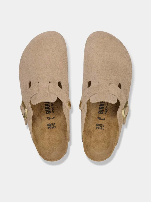 Замшеве Жіноче Сабо Birkenstock BOSTON фото 3