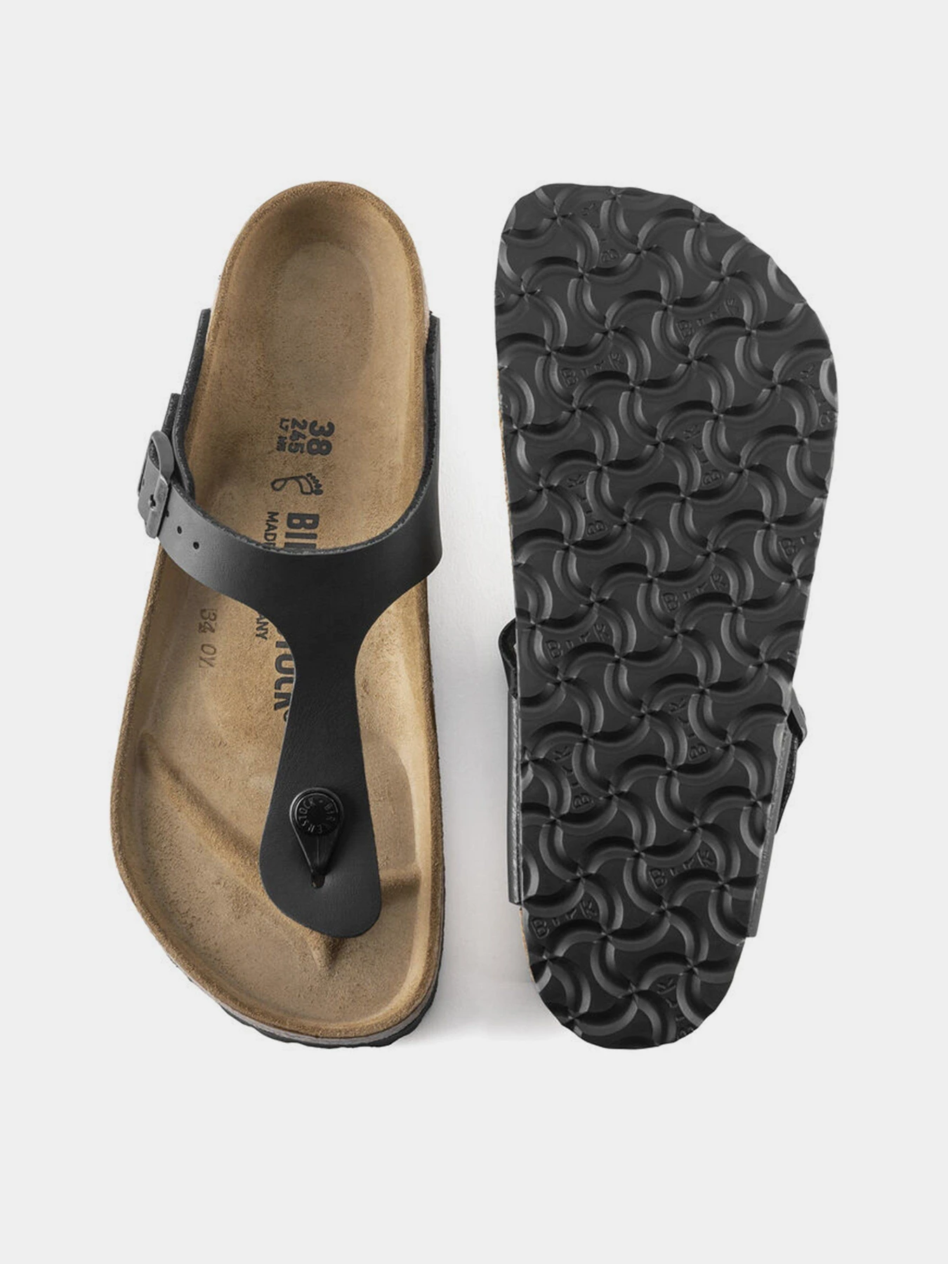 Шлёпанцы Birkenstock модель 43691 GIZEH Шлёпанцы Birkenstock модель 43691 GIZEH Фото