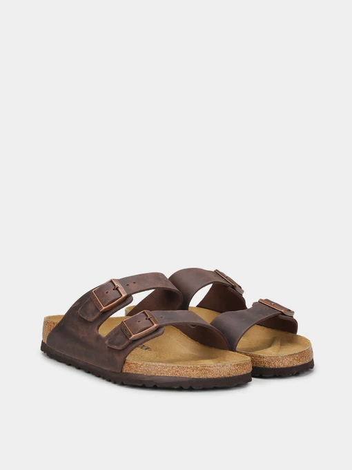 Шкіряні Жіночі Шльопанці Birkenstock фото 3