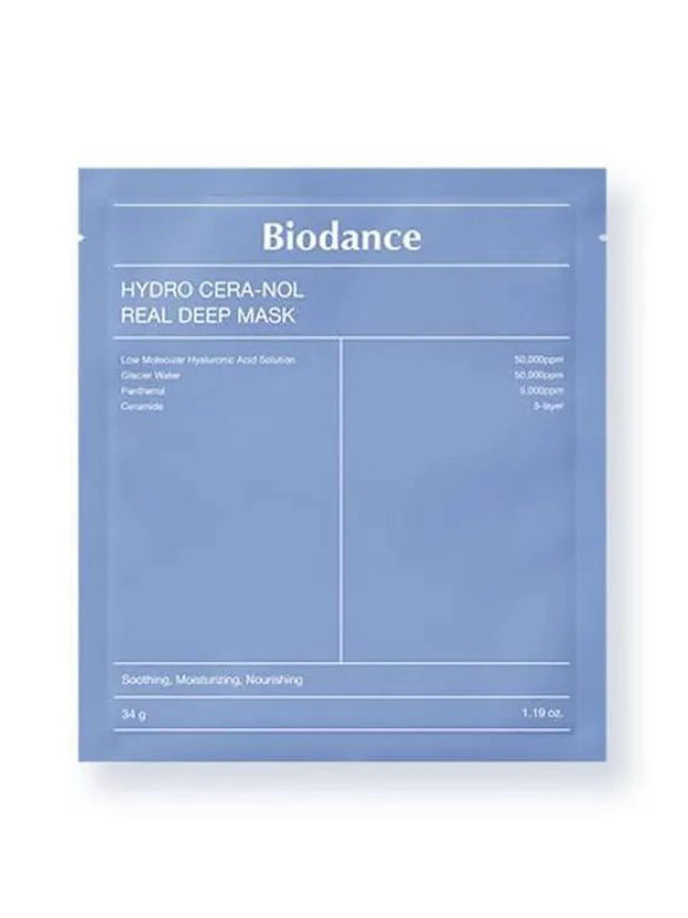 Гідрогелева маска face care Biodance модель LTN1250 Гідрогелева маска face care Biodance модель LTN1250 Фото