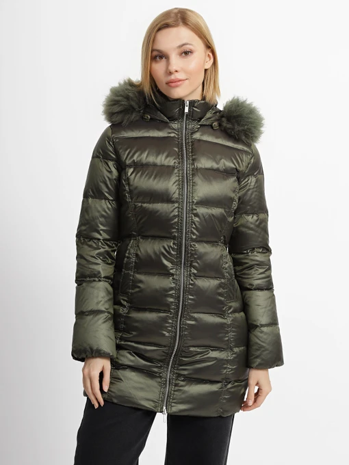 Куртки и дубленки Bomboogie модель CW106L_т.зелений Фото