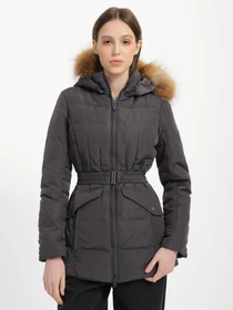 Куртки та дублянки Bomboogie модель CW795B_т.сірий Фото
