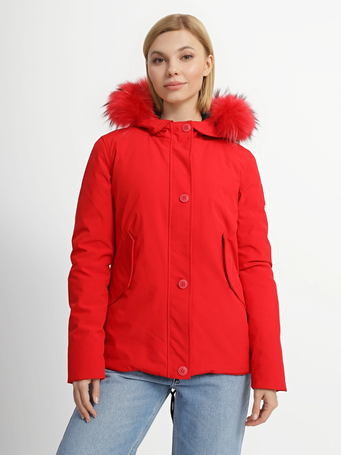 Куртки та дублянки Bomboogie модель GW4523_червоний Куртки та дублянки Bomboogie модель GW4523_червоний Фото