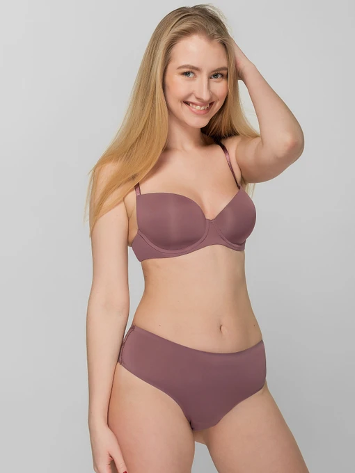Нижня білизна Brabrabra модель 004C, виноград Фото