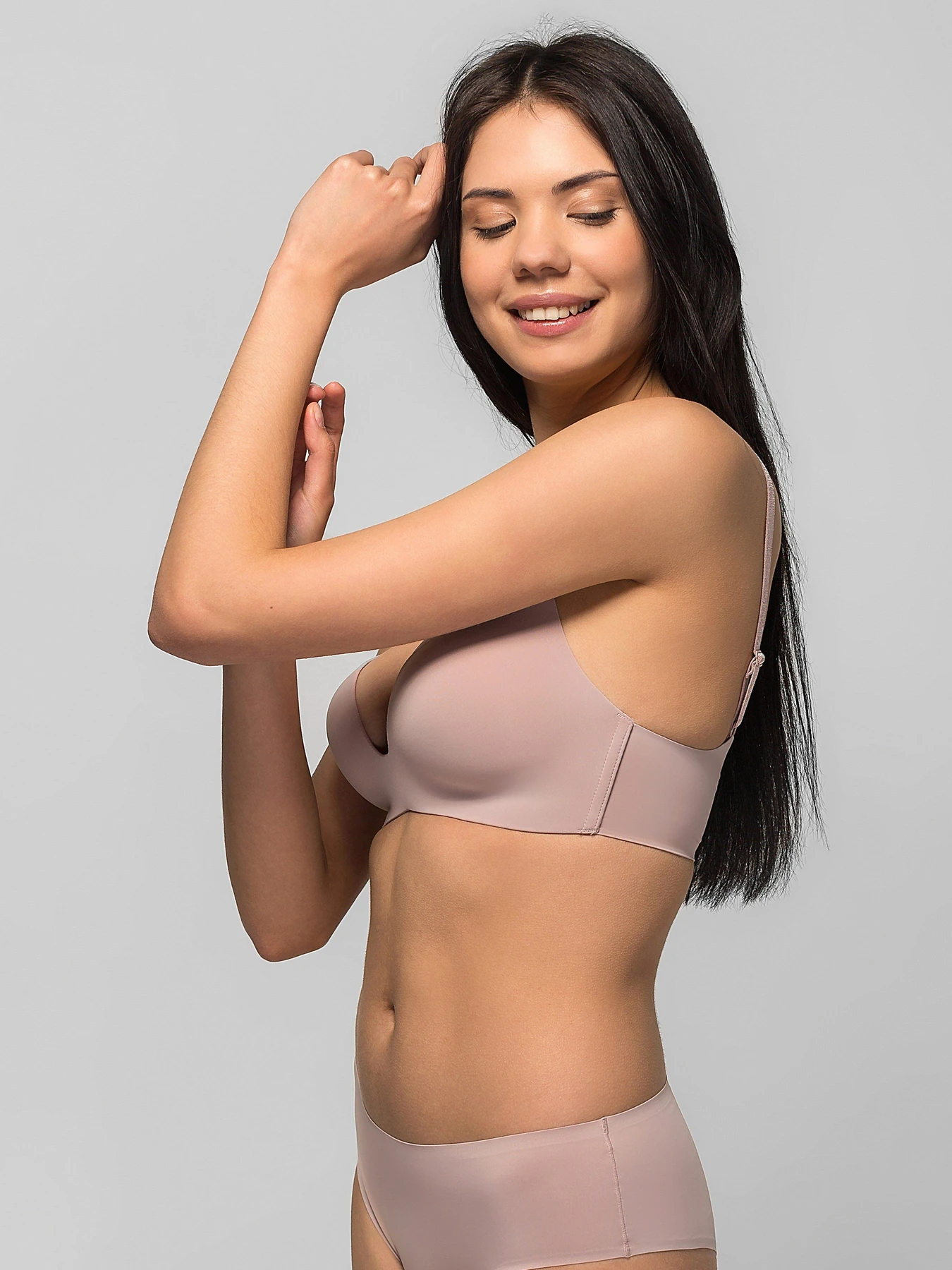 Нижнее белье Brabrabra модель 015С, бледно-розовый Нижнее белье Brabrabra модель 015С, бледно-розовый Фото