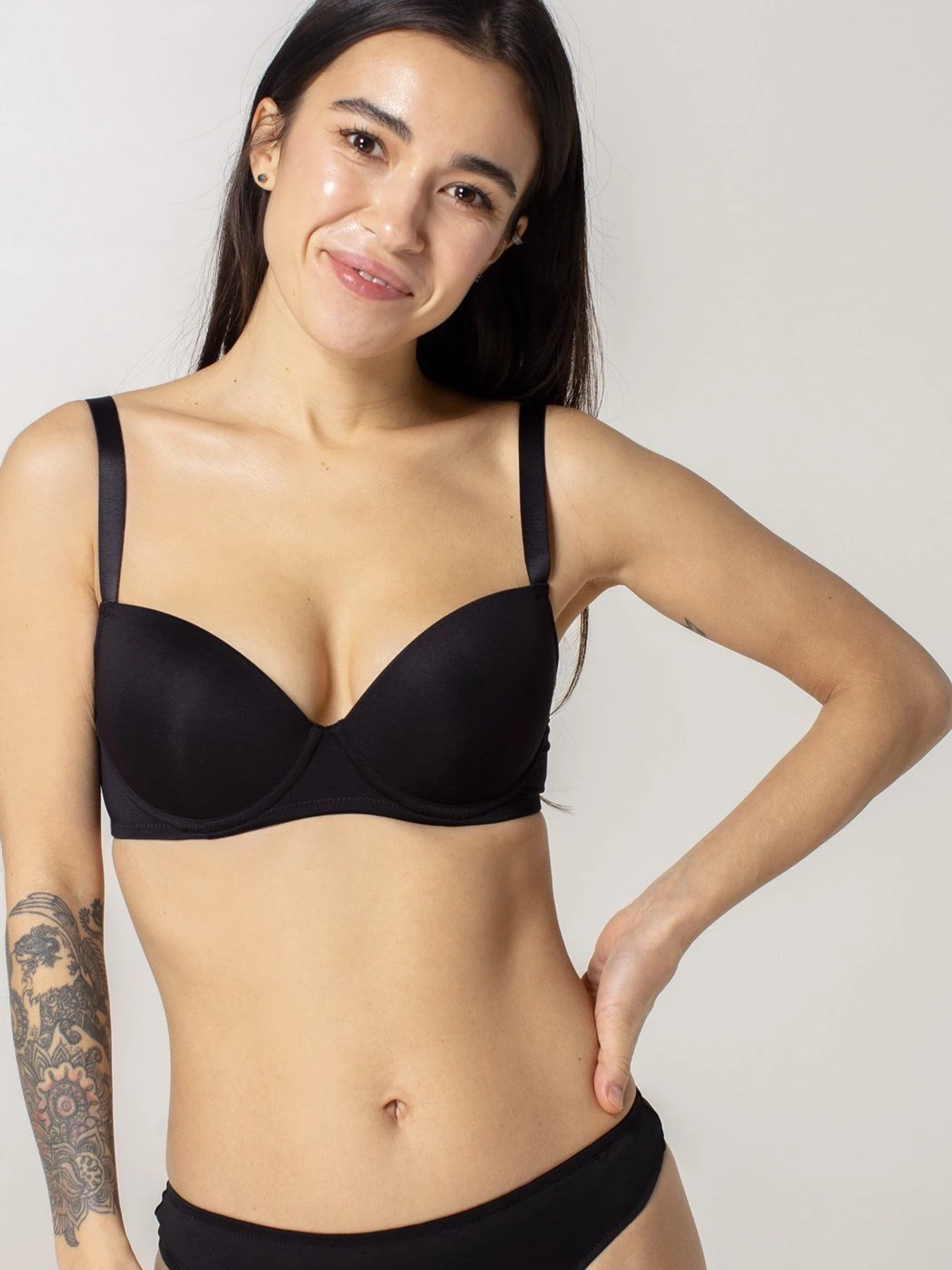Нижня білизна Brabrabra модель SLZ24001076_black Нижня білизна Brabrabra модель SLZ24001076_black Фото