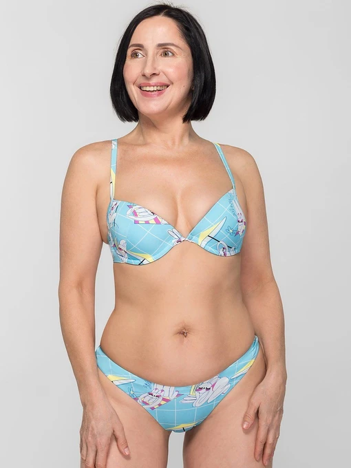 Одяг для пляжу Brabrabra модель SO205128_blue Фото
