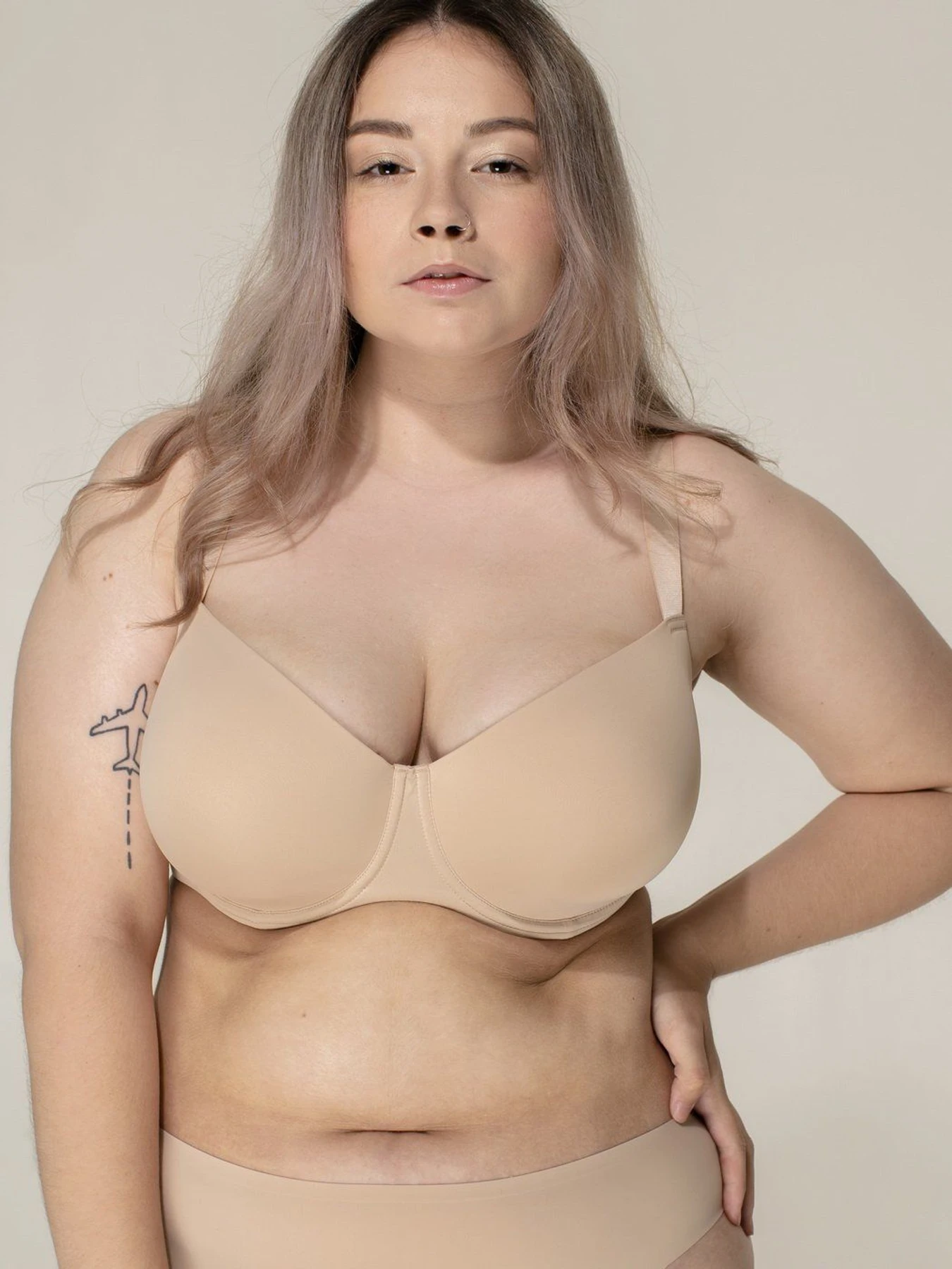 Нижня білизна Brabrabra модель SLZ19801033_nude Нижня білизна Brabrabra модель SLZ19801033_nude Фото