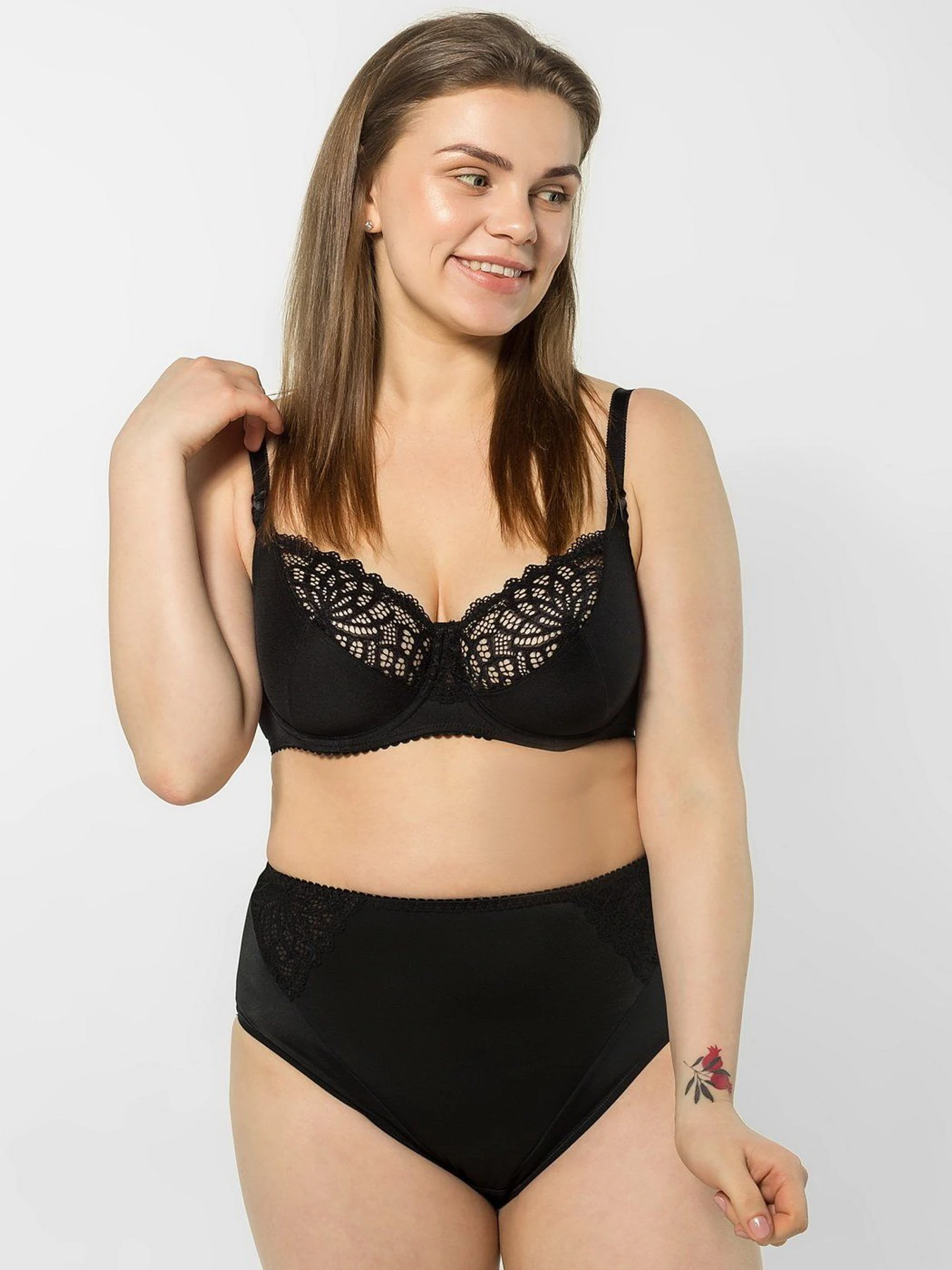 Нижнее белье Brabrabra модель 5024_black Нижнее белье Brabrabra модель 5024_black Фото