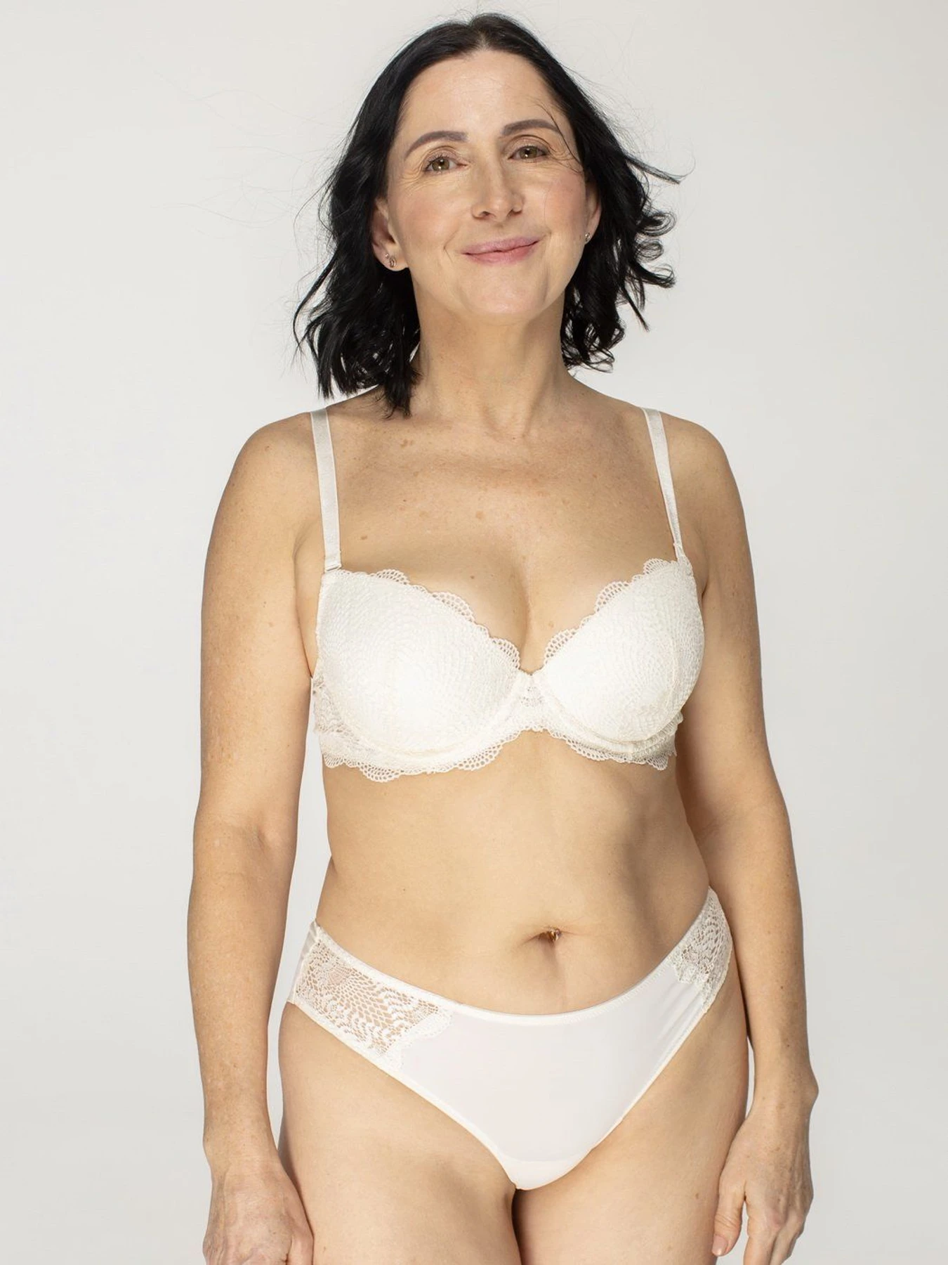 Нижня білизна Brabrabra модель SLZ24101076_ivory Нижня білизна Brabrabra модель SLZ24101076_ivory Фото