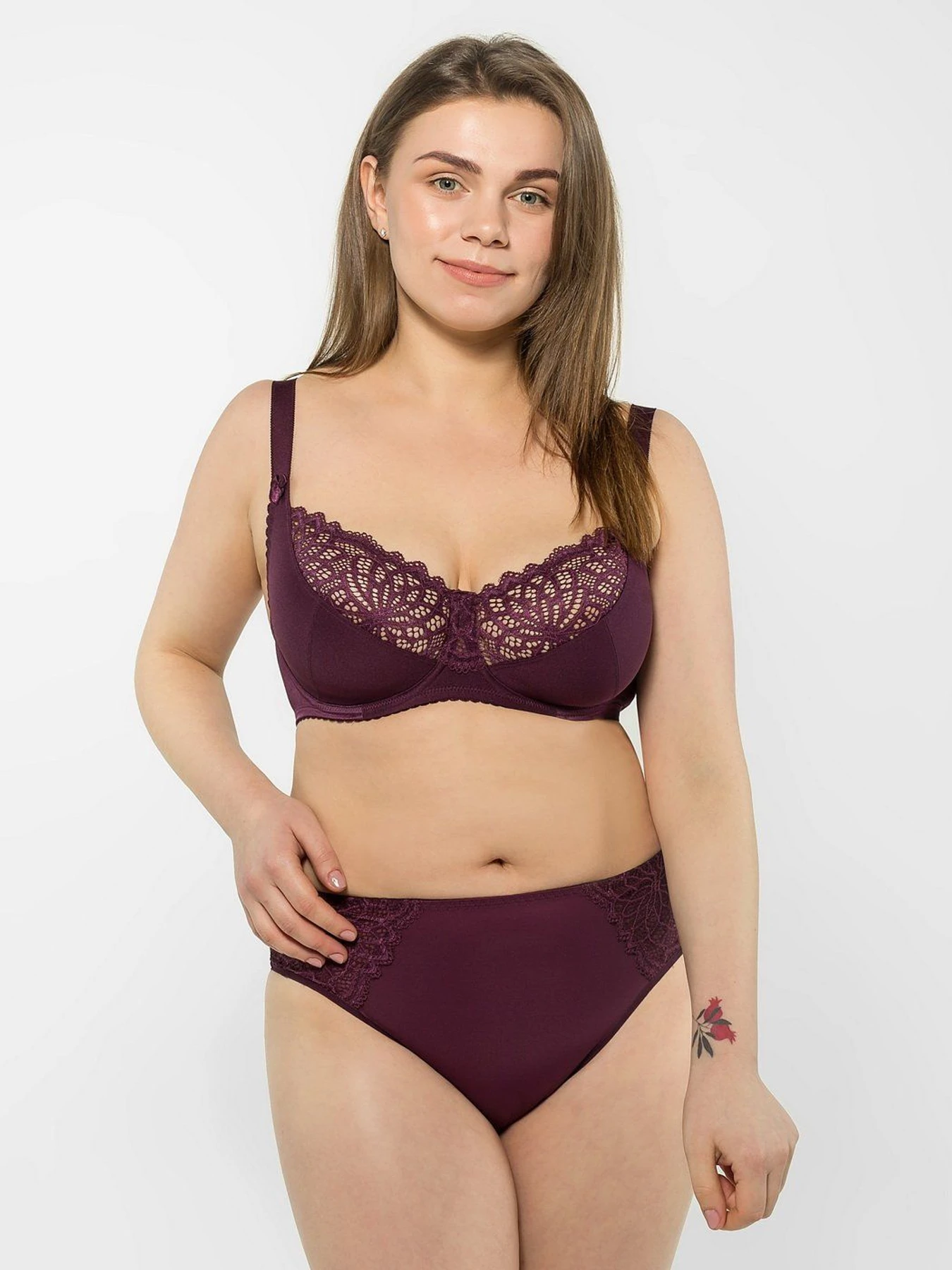 Нижнее белье Brabrabra модель 2503_dark_grape Фото