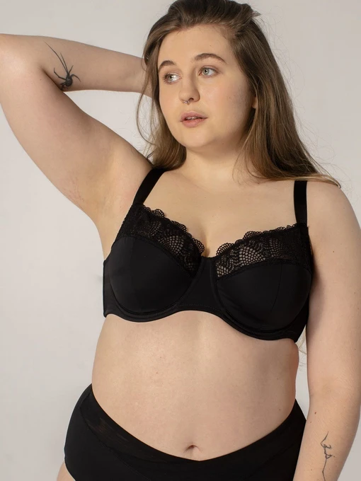 Нижня білизна Brabrabra модель SLZ23101055_black Фото